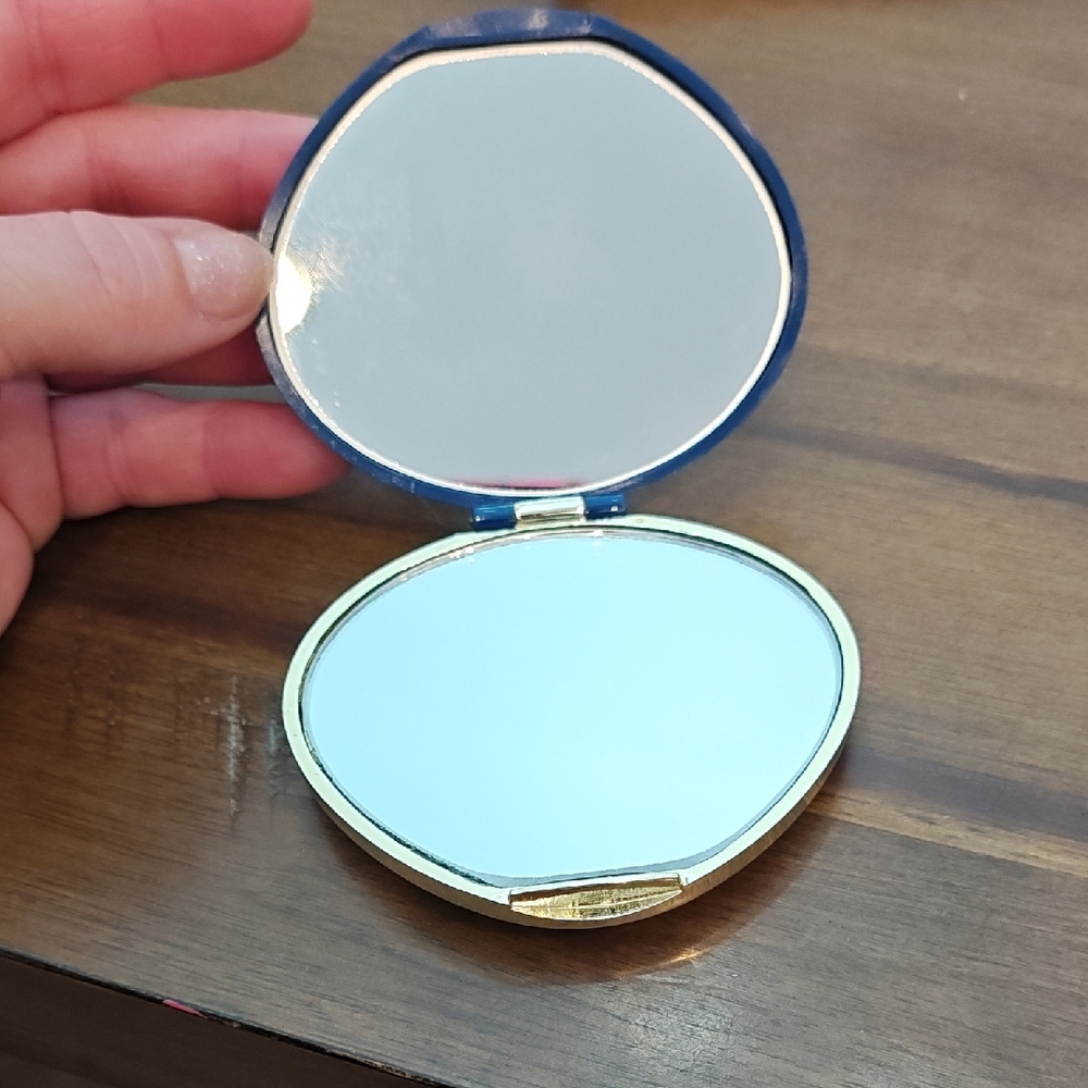 Colorful Winter Scene Compact Mirror - Picture 3 of 5